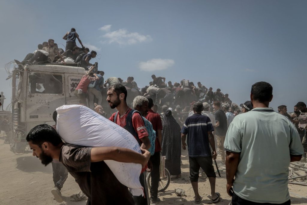 BM: Gazze’ye bir kez bile günde 600 yardım kamyonu ulaşmadı