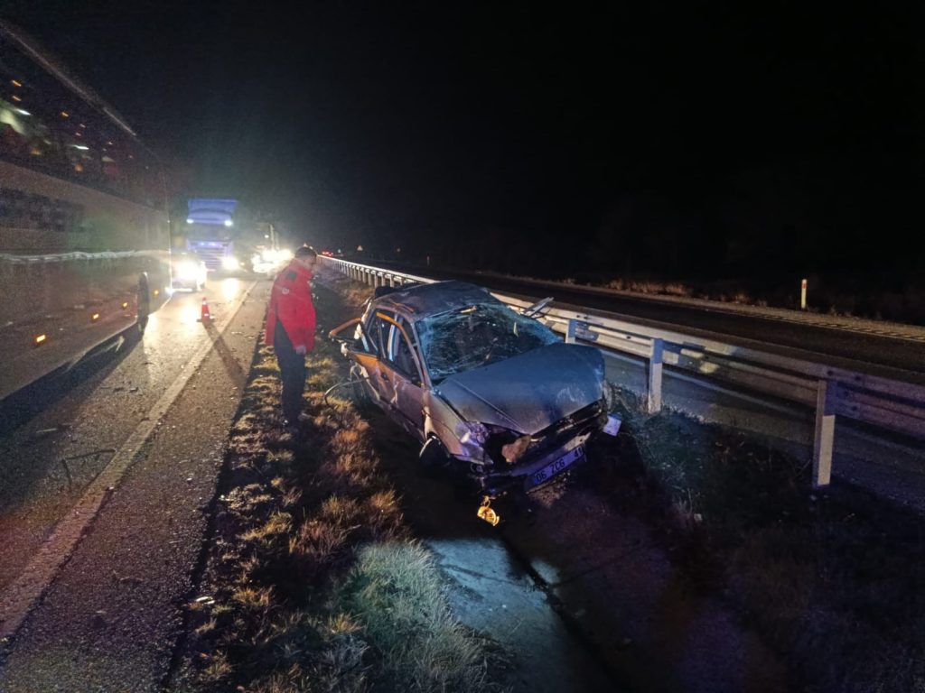 Otostopla bindiği araç mezar oldu