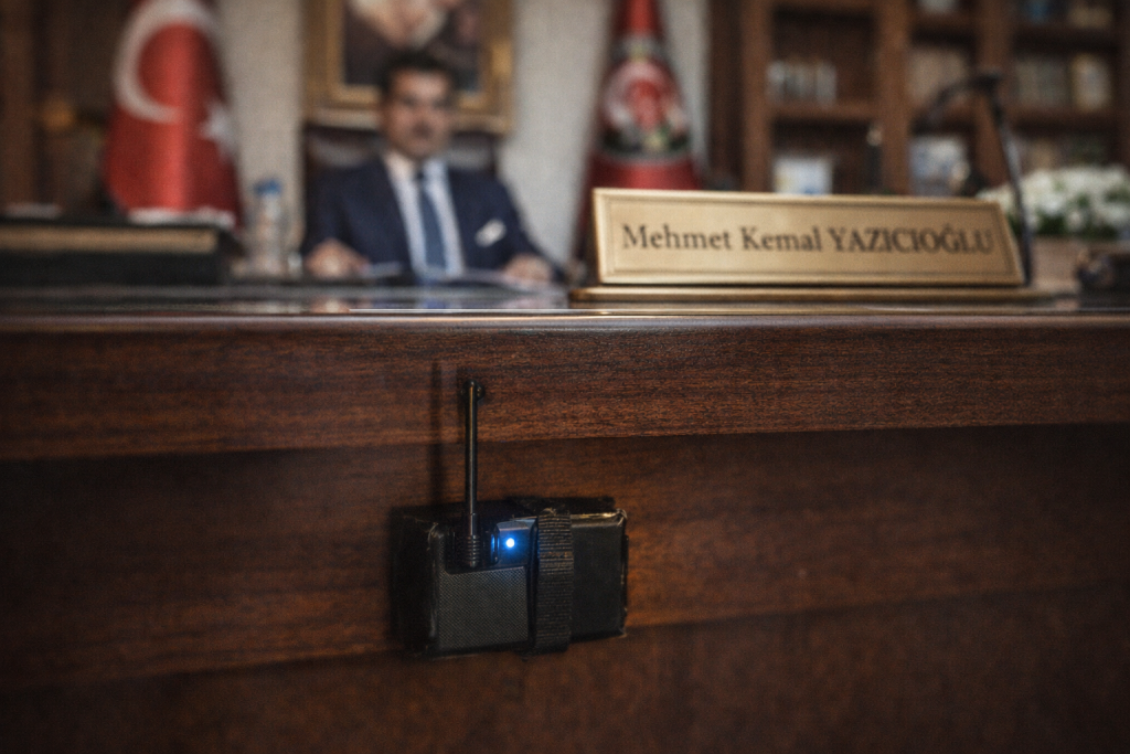 Tokat’ta “Dinleme Cihazı” İddiası: Belediye Başkanının Makam Odası Gündemde