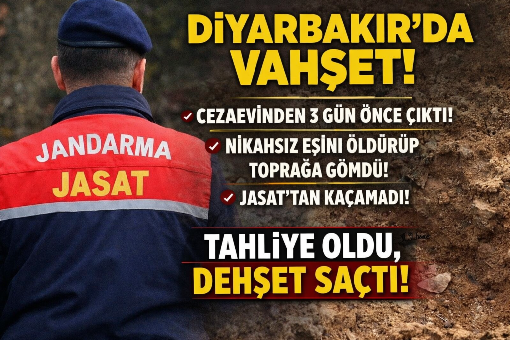 3 Gün Önce Tahliye Edildi, Dini Nikahlı Eşini Öldürdü