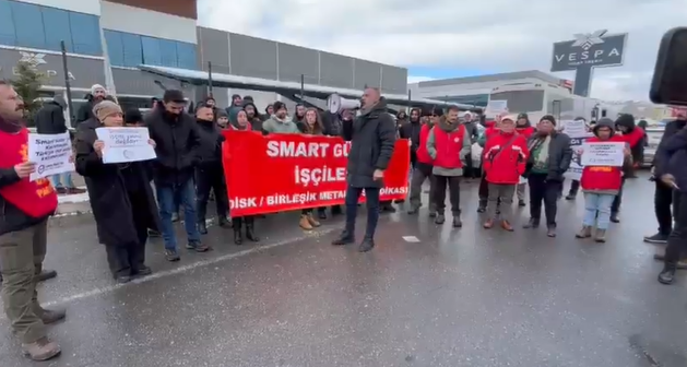 Smart Solar İşçilerinden Grev Kırıcılığa Tepki!