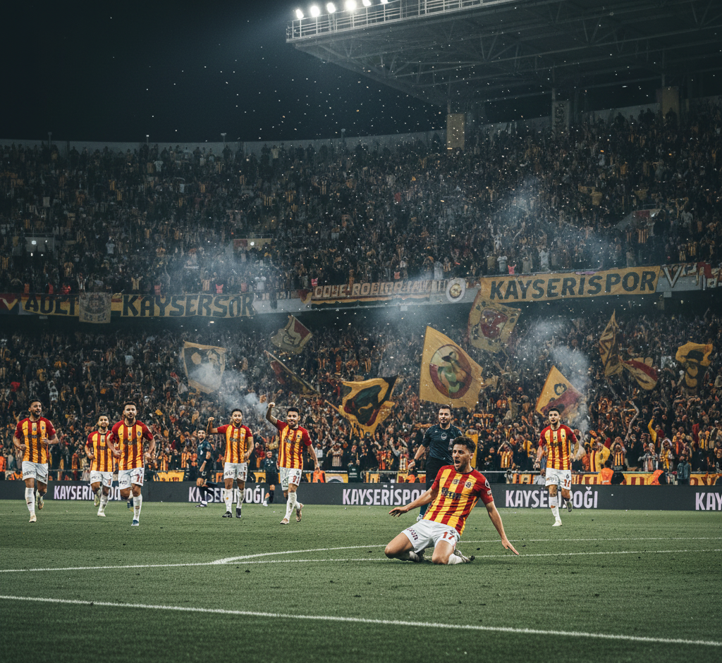 Kayserispor Eyüpspor Deplasmanından 1 Puanla Döndü: İstanbul’da Karşılıklı Goller