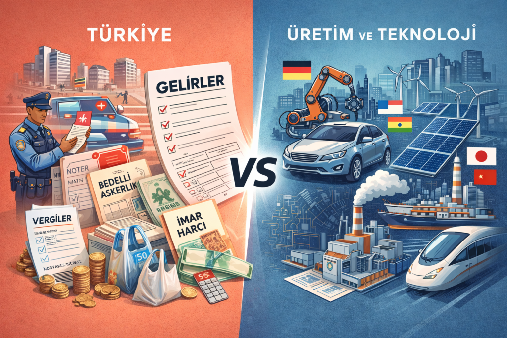 Gelir Modelleri Tartışması: Üretim mi, Ceza ve Harçlar mı?