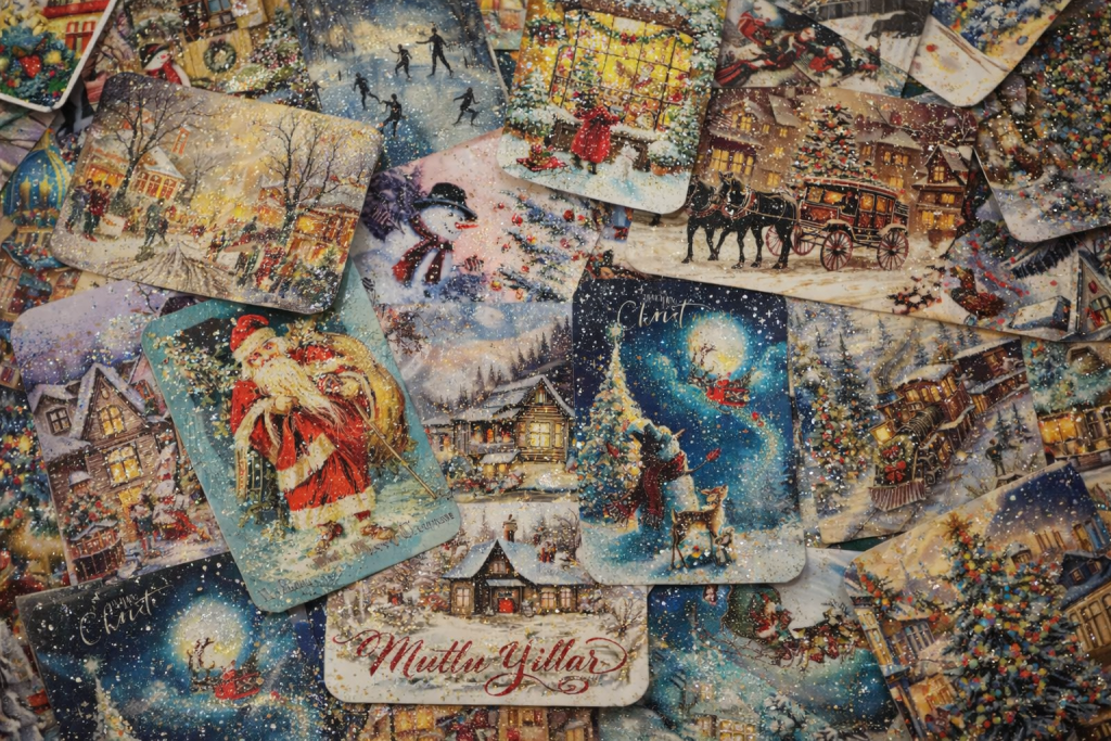 KAYBOLAN BİR YILBAŞI GELENEĞİ: SİMLİ KARTPOSTALLAR