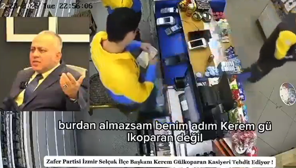 ZAFER PARTİSİ İLÇE BAŞKANI HAKKINDA TEHDİT İDDİASI