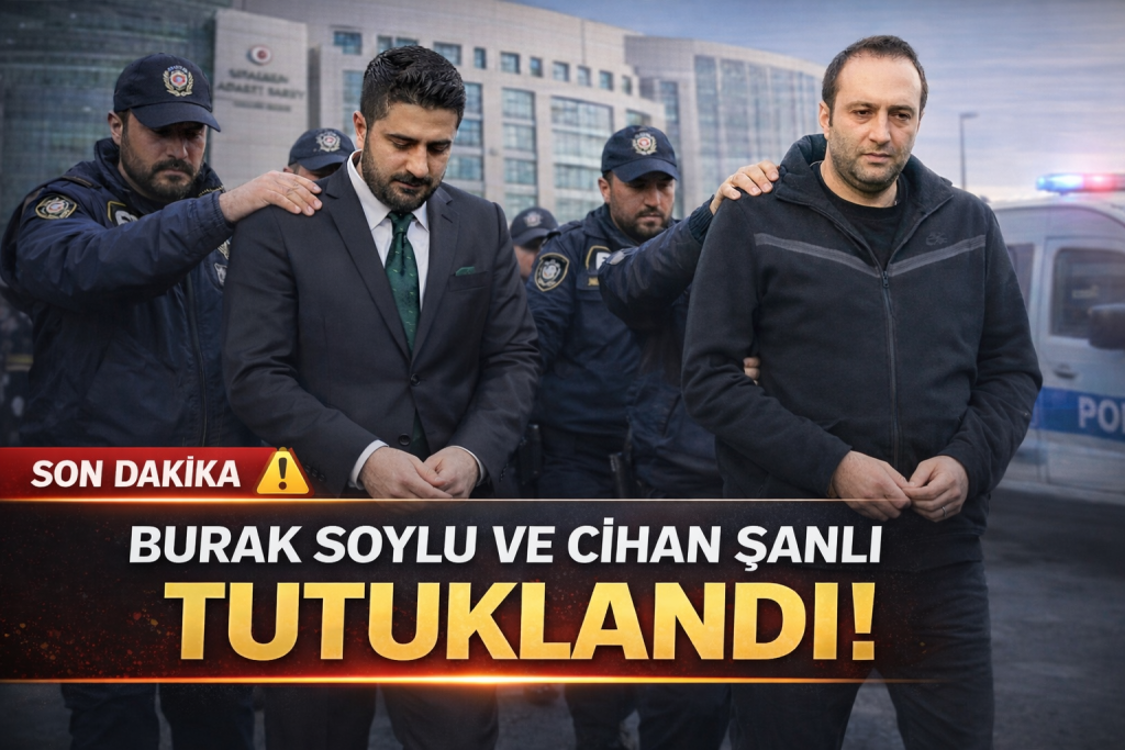 Burak Soylu ve Cihan Şanlı Tutuklandı