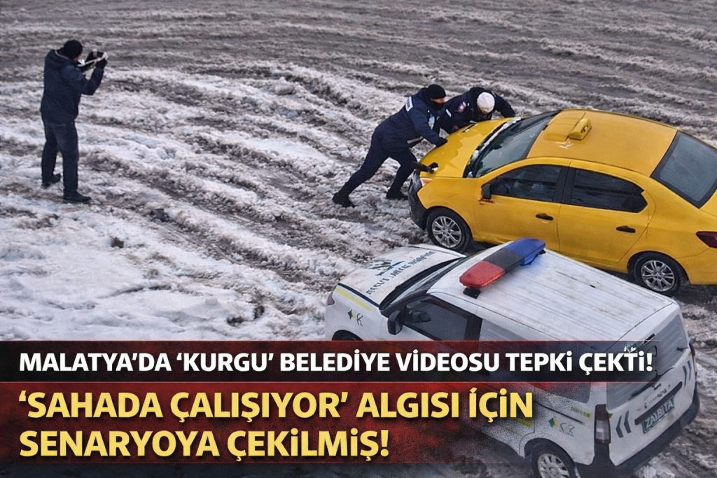 Malatya’da Zabıta Videosu Tartışma Yarattı: “Taksiciye Yardım” Sahnesi Senaryo Çıktı