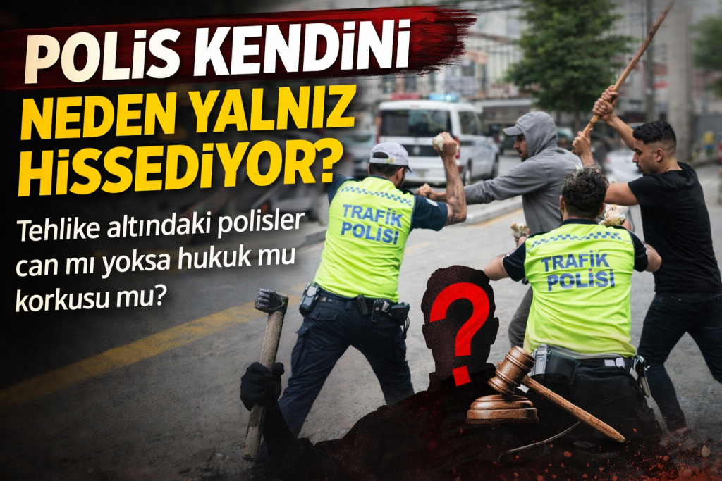 SUÇLULAR DEĞİL, POLİS KANUNDAN KORKUYOR!