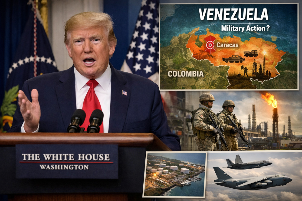 Trump’tan Açık Tehdit: “Gerekirse Venezuela’ya Tekrar Saldırırız”
