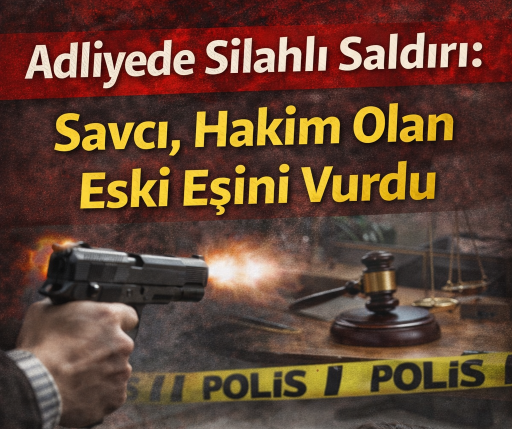 Adliyede Silahlı Saldırı: Savcı, Hakim Olan Eski Eşini Vurdu