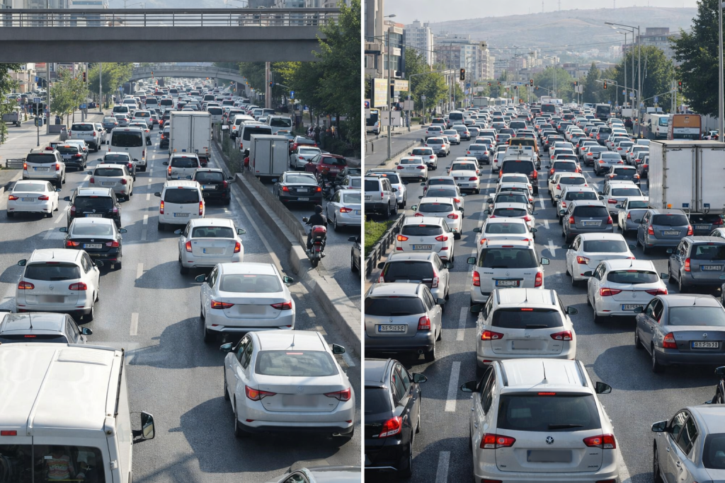Kayseri’de Araç Sayısında Büyük  Artış!