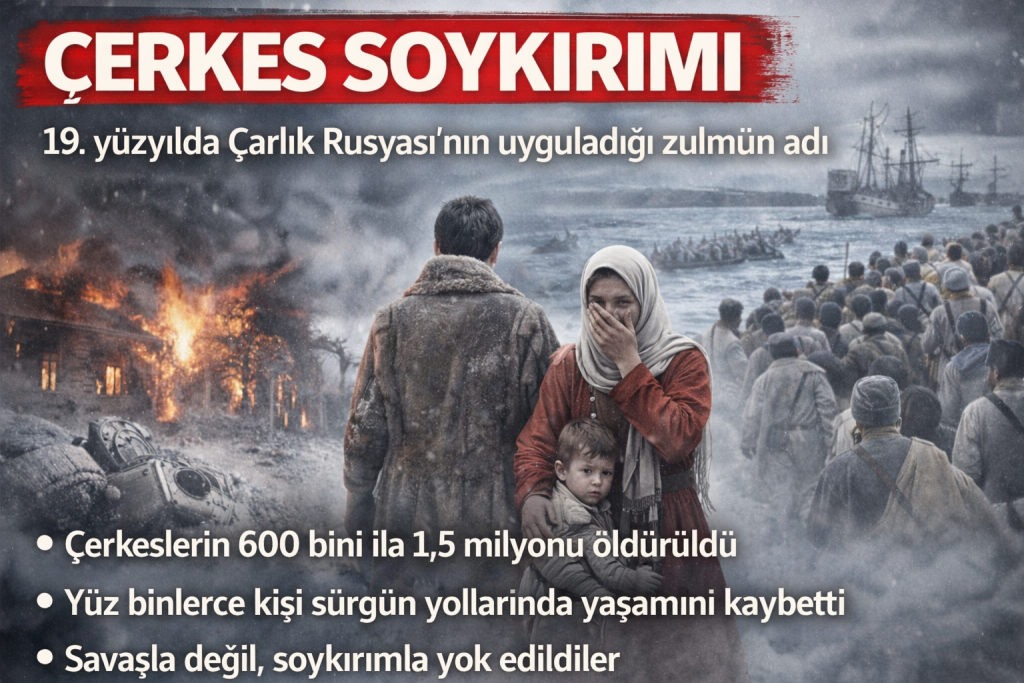 Tarihin Karanlık Sayfası: Çerkes Soykırımı ve Büyük Sürgün