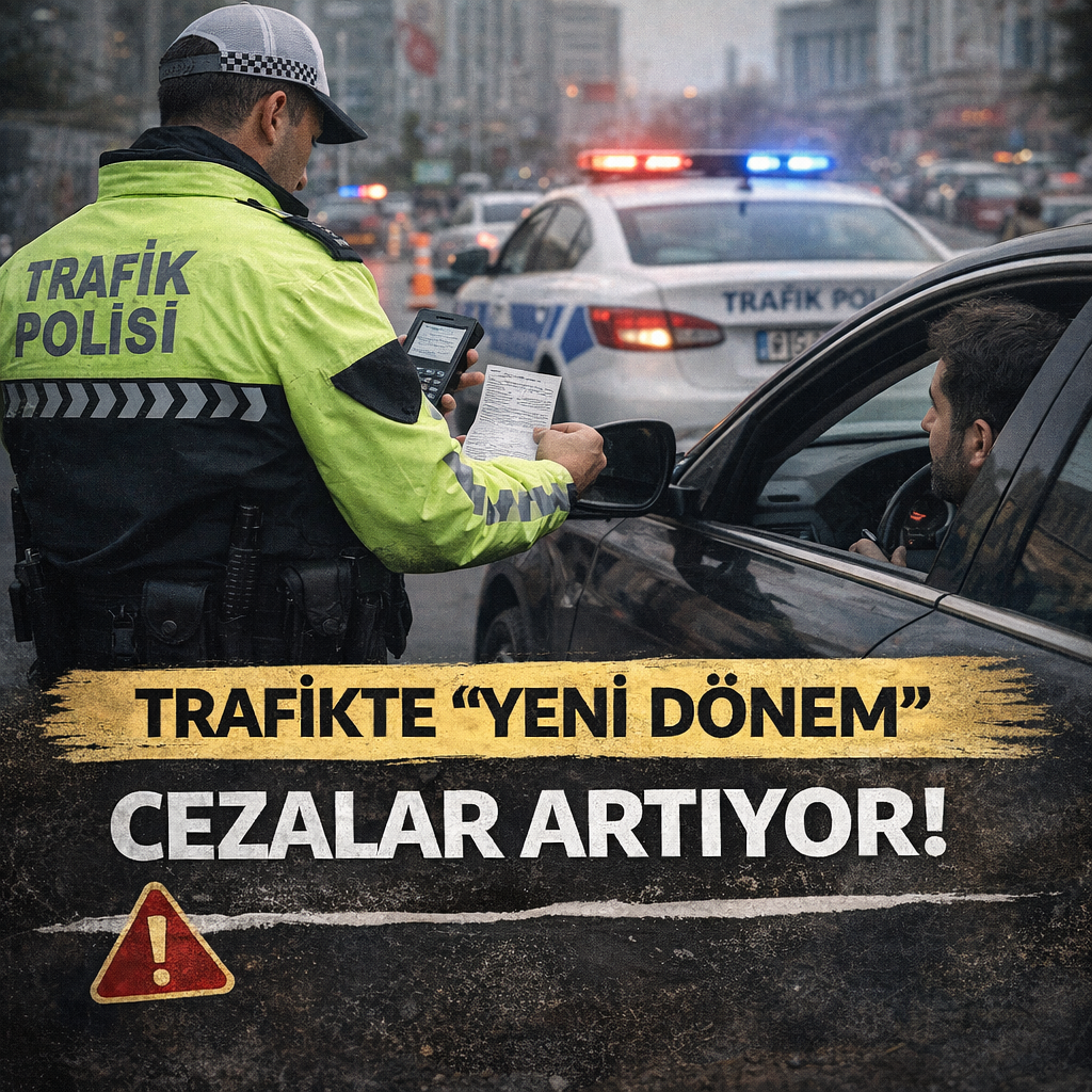 Türkiye Büyük Millet Meclisi Trafikte Cezalar Katlanıyor!