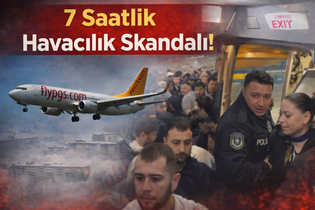 7 Saatlik Havacılık Skandalı!