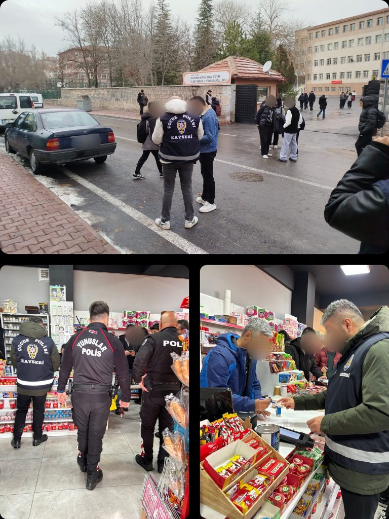 Kayseri Genelinde Okul Önlerinde Güvenlik Denetimlerinde 179 Bin TL Ceza Uygulandı