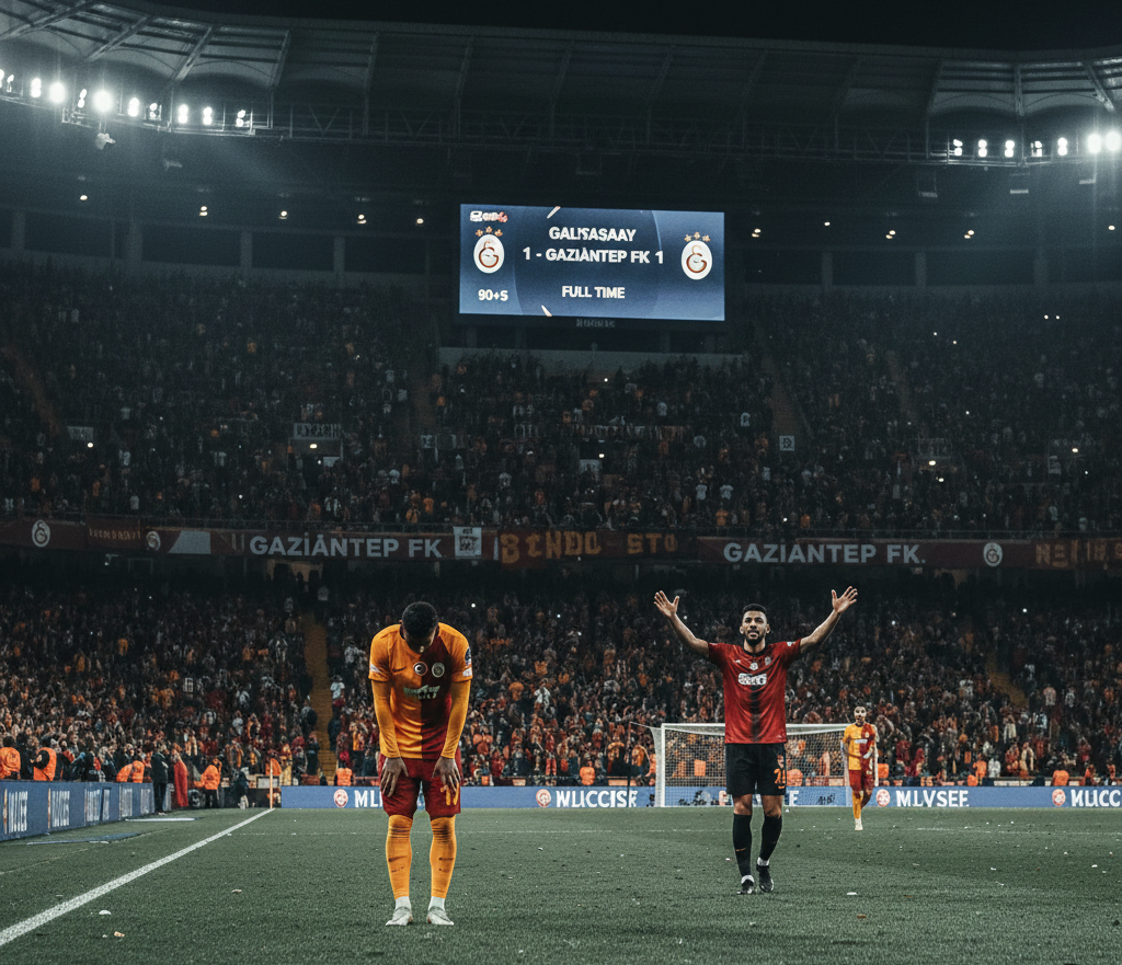 Galatasaray Evinde Takıldı: Gaziantep FK ile 1-1