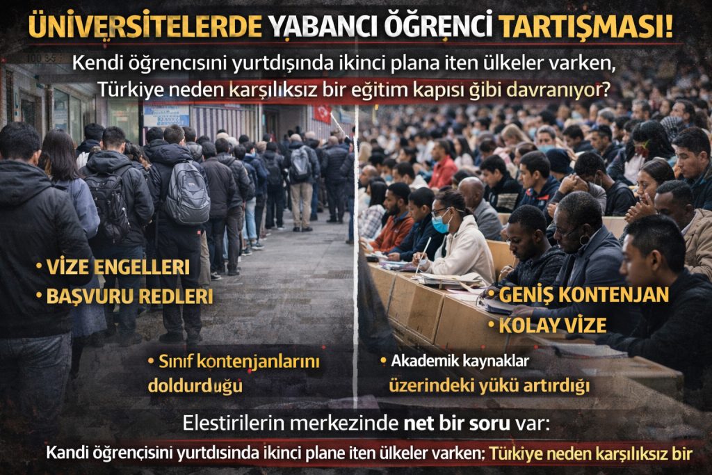 Yabancı Öğrenci Sevgisi mi, Strateji Eksikliği mi?