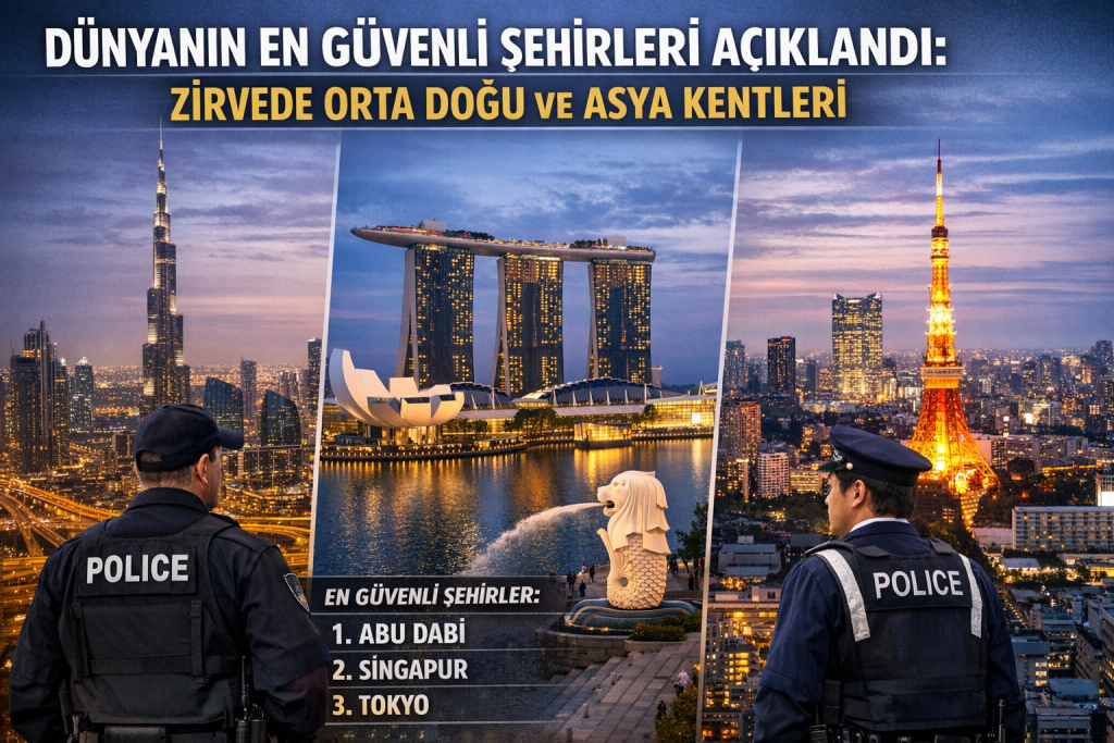 Dünyanın En Güvenli Şehirleri Açıklandı: Zirvede Orta Doğu ve Asya Kentleri
