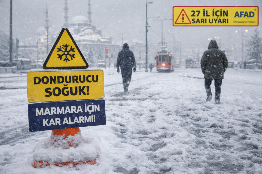 Soğuk Gitti Sanılırken Geri Dönüyor: Marmara İçin Kar Takvimi Verildi
