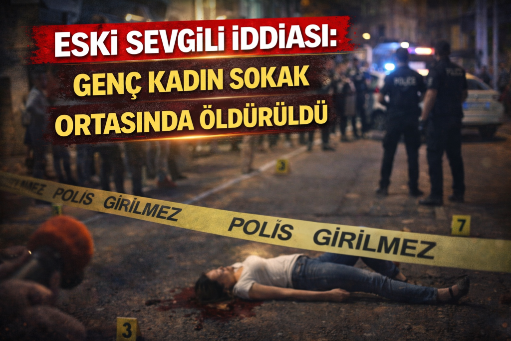 Eski Sevgili İddiası: Genç Kadın Sokak Ortasında Öldürüldü
