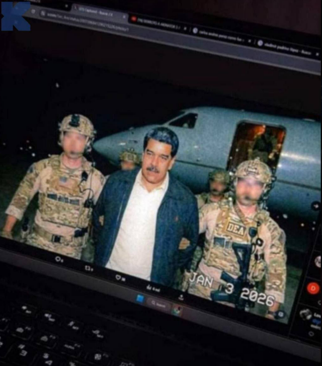 Maduro’nun Gözaltı Fotoğrafı Tartışma Yarattı: “Kaçırılma mı, Koordineli Çıkış mı?”