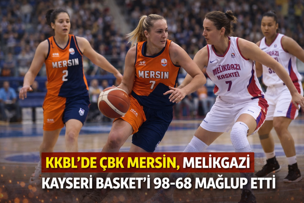 KKBL’de ÇBK Mersin’den Farklı Galibiyet