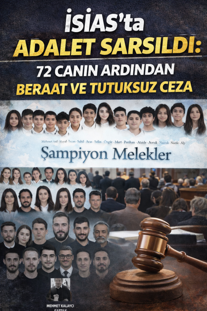 İsias’ta Adalet Sarsıldı: 72 Canın Ardından Beraat ve Tutuksuz Ceza