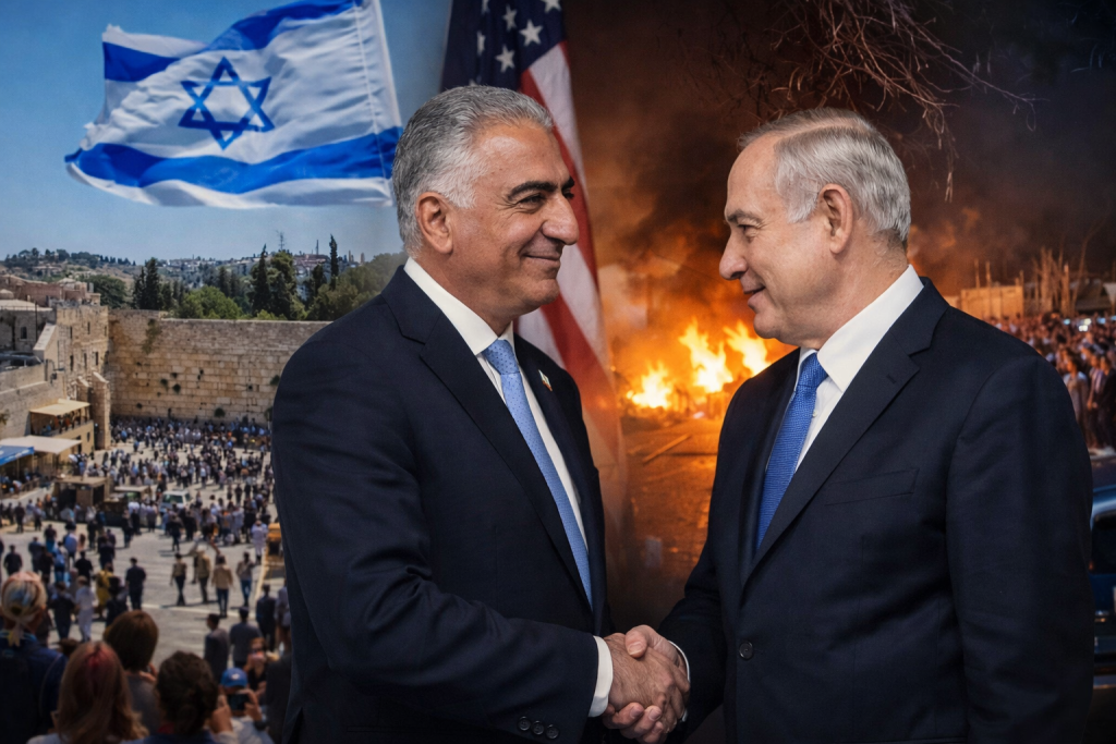 İran’da Protestolar Sürerken Rıza Pehlevi’nin İsrail yakınlaşması!