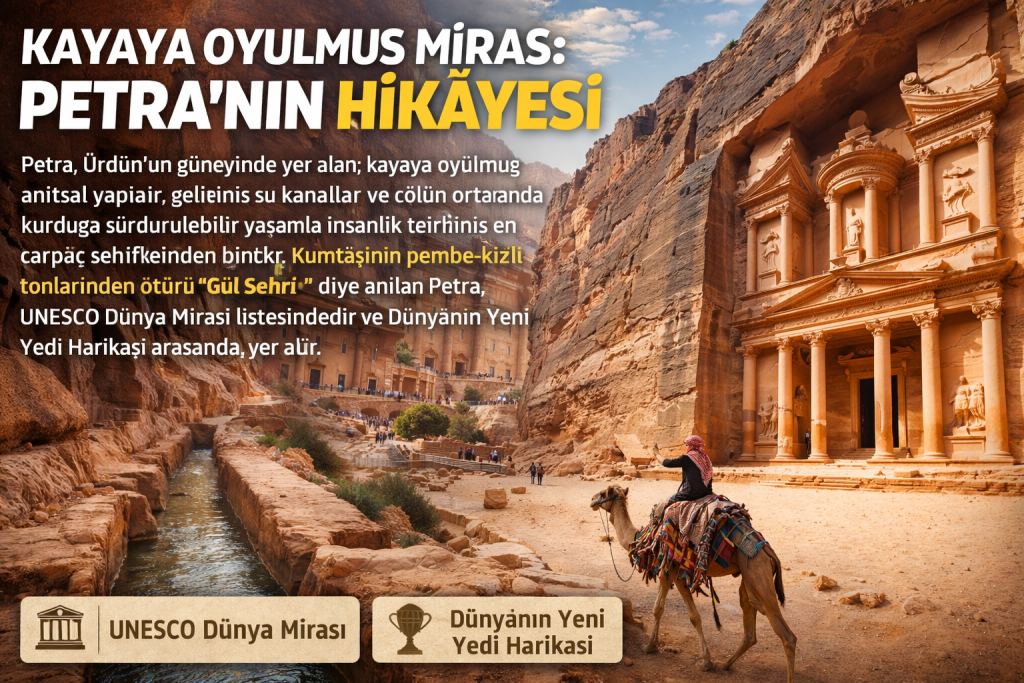 Kayaya Oyulmuş Miras: Petra’nın Hikâyesi