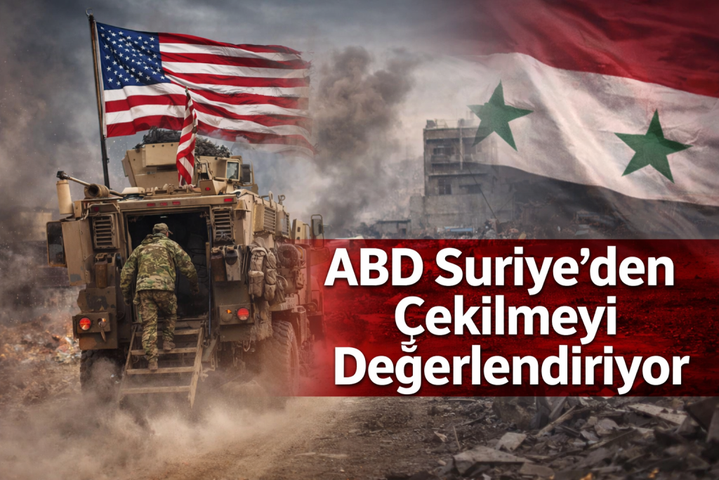 ABD Suriye’den Çekilmeyi Değerlendiriyor
