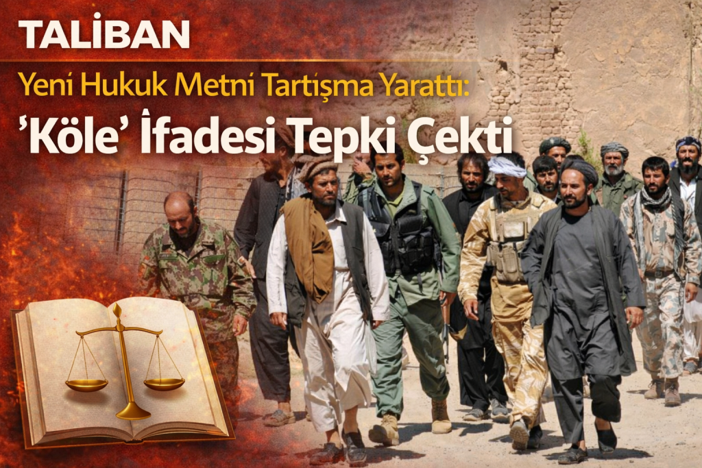 Taliban’ın Yeni Hukuk Metni Tartışma Yarattı: “Köle” İfadesi Tepki Çekti