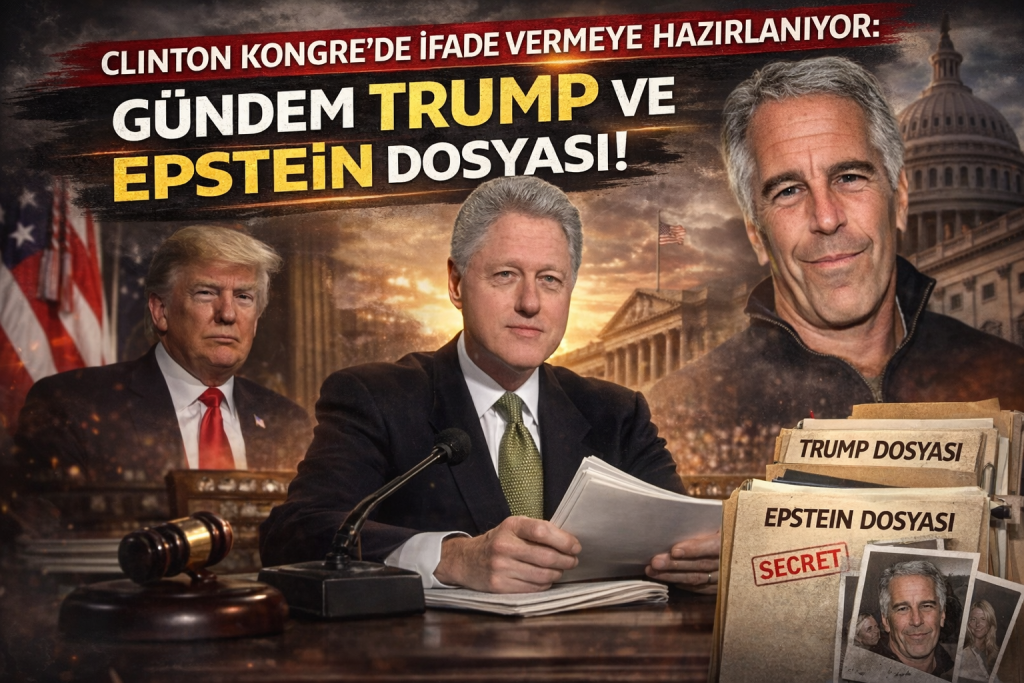 Clinton Kongre’de İfade Vermeye Hazırlanıyor: Gündem Trump ve Epstein Dosyası