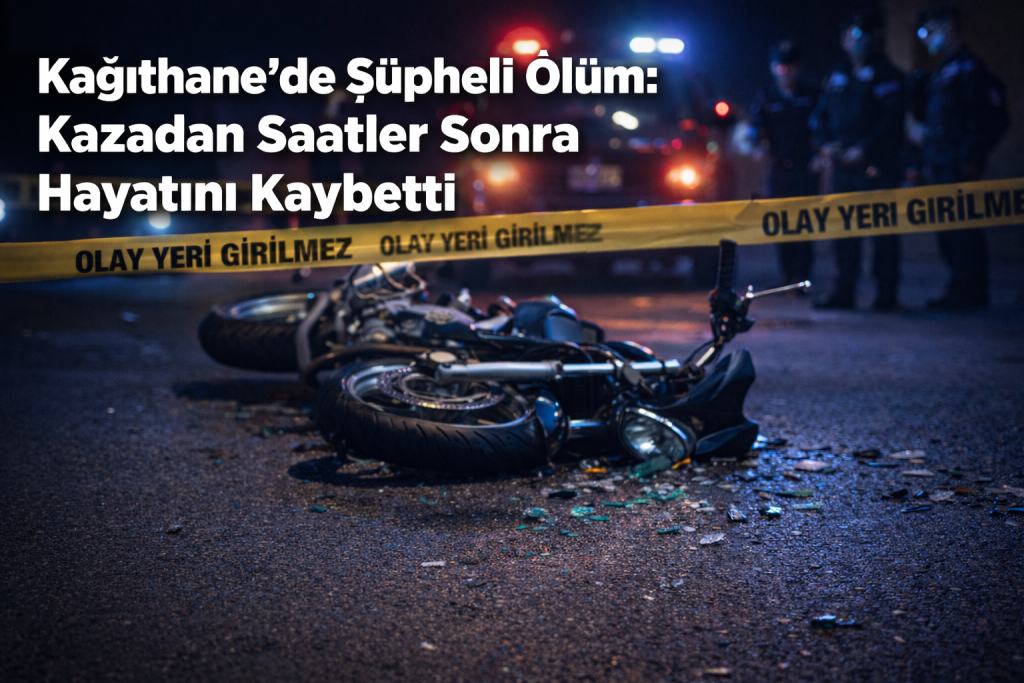 Kağıthane’de Şüpheli Ölüm: Kazadan Saatler Sonra Hayatını Kaybetti