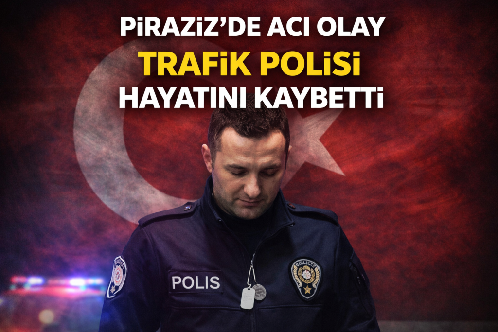 Piraziz’de Acı Olay: Trafik Polisi Hayatını Kaybetti