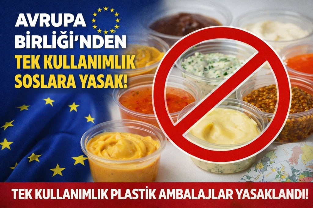 Avrupa Birliği’nden Tek Kullanımlık Soslara Yasak