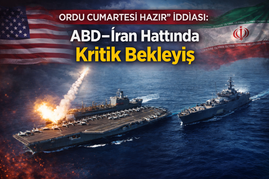 “Ordu Cumartesi Hazır” İddiası: ABD–İran Hattında Kritik Bekleyiş