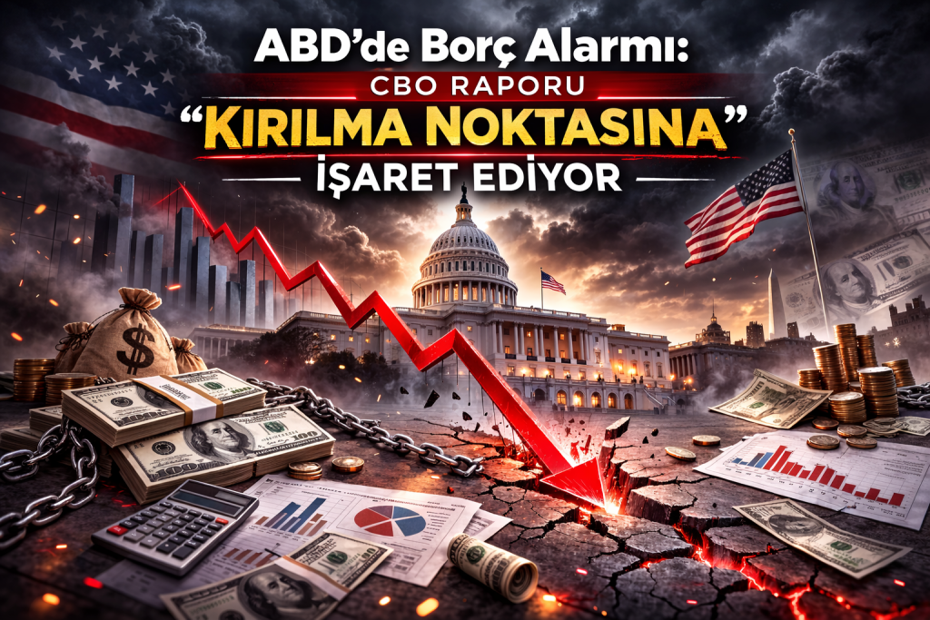 ABD’de Borç Alarmı: CBO Raporu “Kırılma Noktasına” İşaret Ediyor