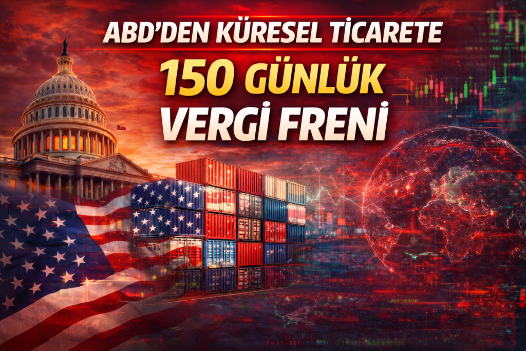 ABD’den Küresel Ticarete 150 Günlük Vergi Freni