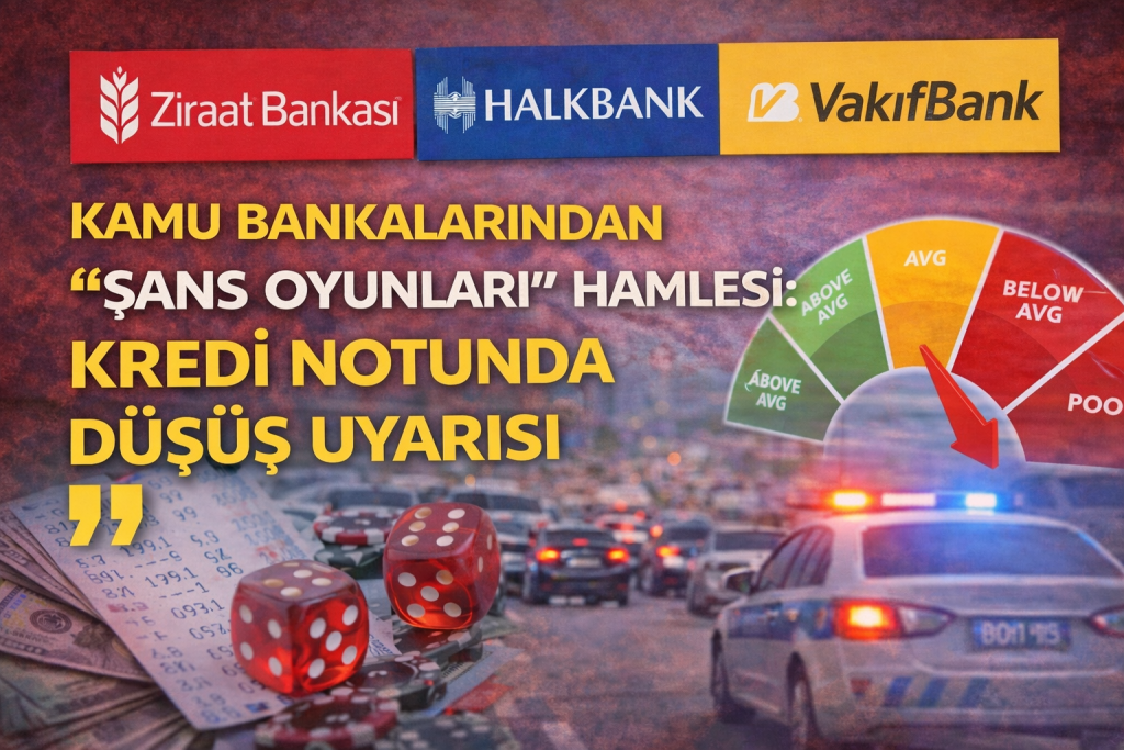 Kamu Bankalarından “Şans Oyunları” Hamlesi: Kredi Notunda Düşüş Uyarısı