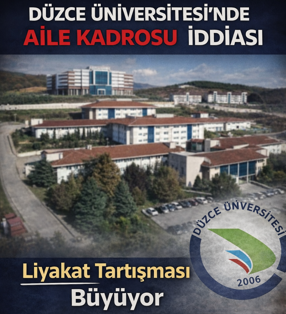 Düzce Üniversitesi’nde “Aile Kadrosu” İddiası: Liyakat Tartışması Büyüyor