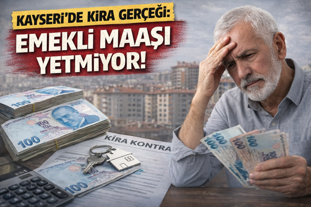 Kayseri’de Kira Gerçeği: Emekli Maaşı Yetmiyor!