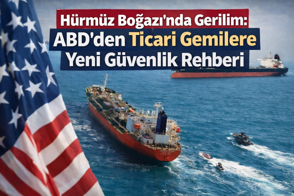 Hürmüz Boğazı’nda Gerilim: ABD’den Ticari Gemilere Yeni Güvenlik Rehberi