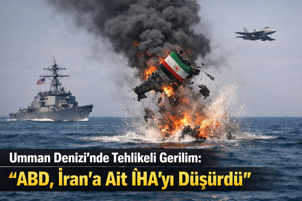 Umman Denizi’nde Tehlikeli Gerilim: ABD, İran’a Ait İHA’yı Düşürdü