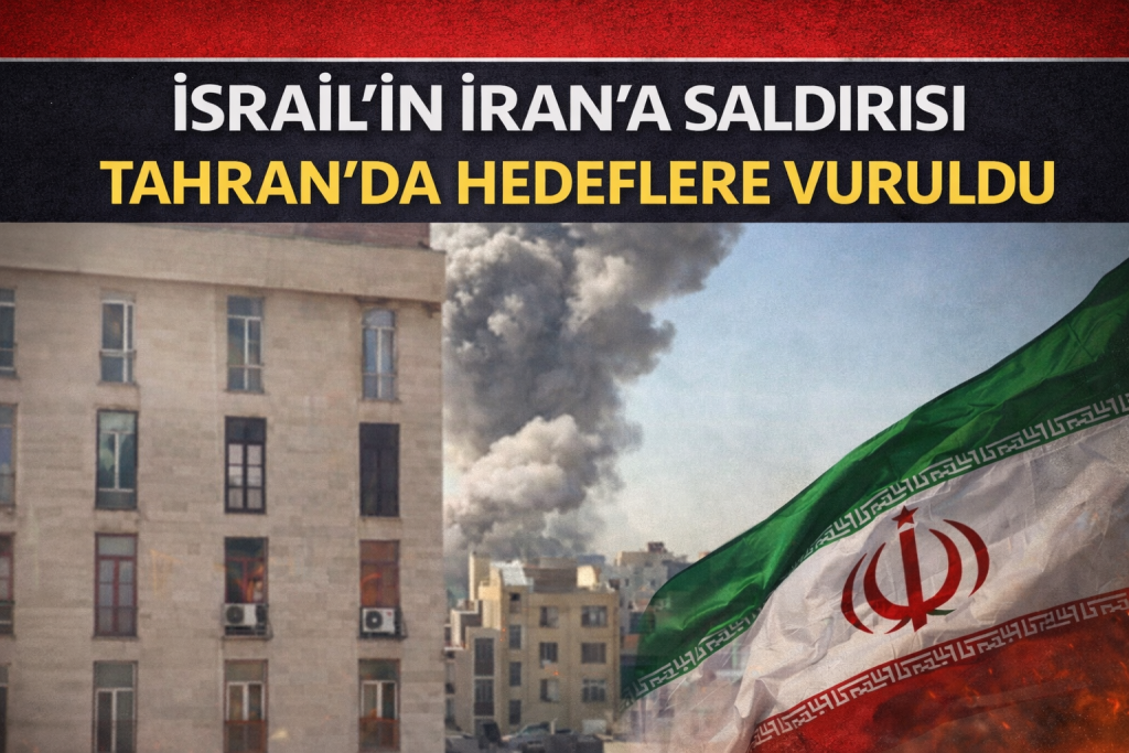 İsrail’in İran’a Saldırısı  Tahran’da Hedeflere Vuruldu