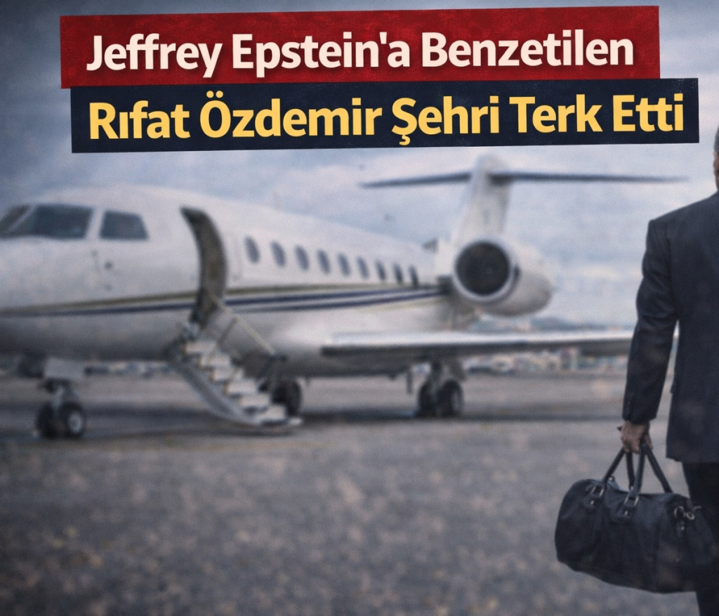 Jeffrey Epstein’a Benzetilen Rıfat Özdemir Şehri Terk Etti