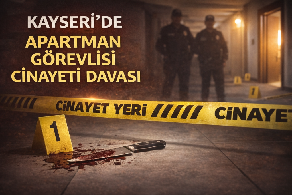 KAYSERİ’DE APARTMAN GÖREVLİSİ CİNAYETİ DAVASI