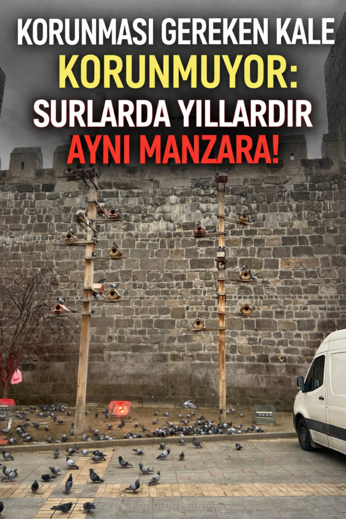 Tarihi Surlarda Yıllardır Aynı Manzara