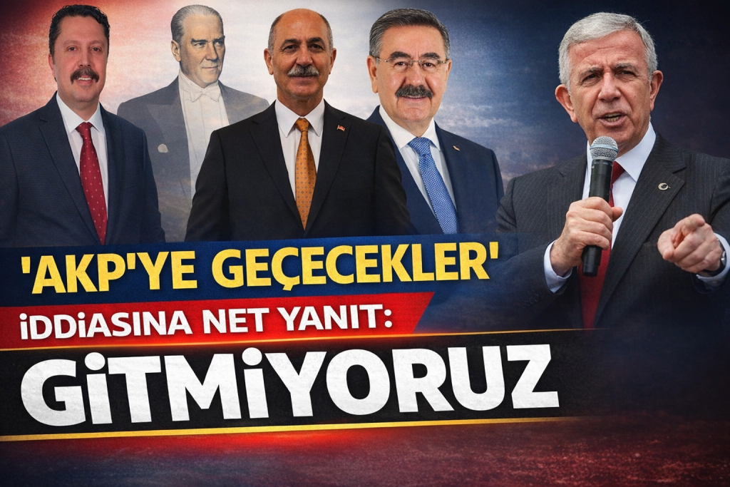 “AKP’ye Geçecekler” İddiasına Net Yanıt: Gitmiyoruz