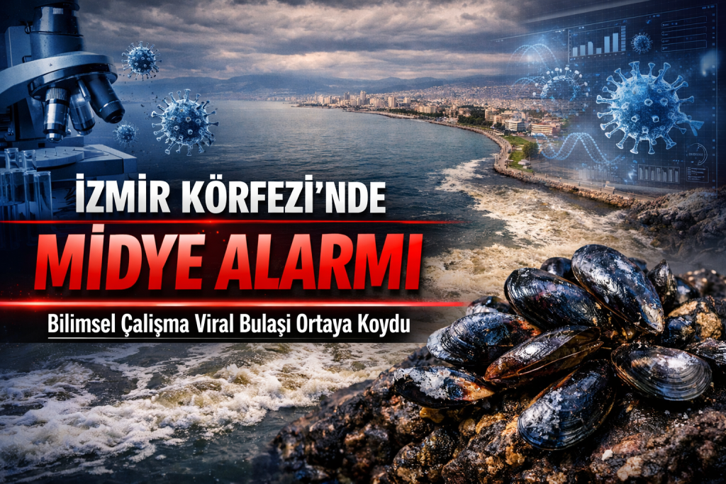 İzmir Körfezi’nde Midye Alarmı: Bilimsel Çalışma Viral Bulaşı Ortaya Koydu