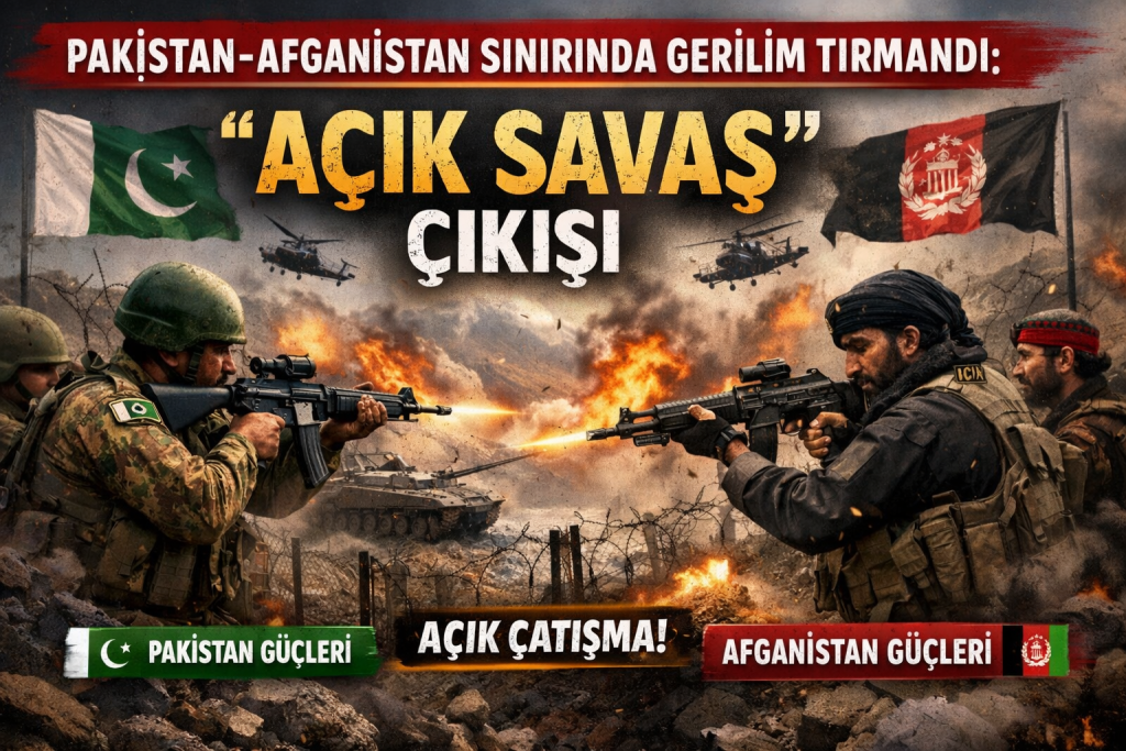 PAKİSTAN-AFGANİSTAN SINIRINDA GERİLİM TIRMANDI: “AÇIK SAVAŞ” ÇIKIŞI